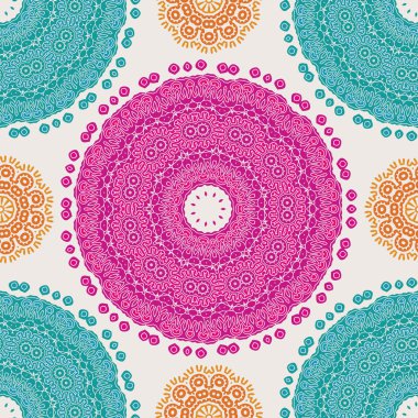 tasarlamak vektör etnik seamless modeli. 