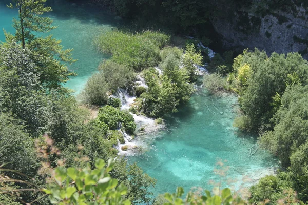 Plitvice Lakes, Croatia (Amazing view of the national park) — Stock Photo, Image