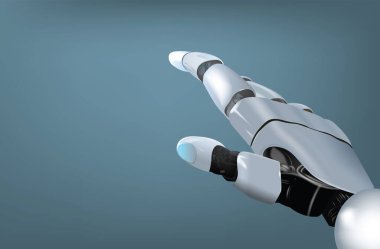 Robot hand ,vector design image