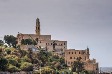 Tel Aviv - Jaffa, İsrail. 14 Ekim 2021: Jaffa Eski Şehir.