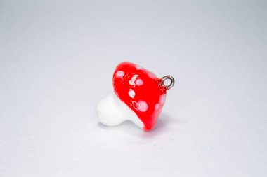 Uçan agarik dekorasyon. Yapay mantar..