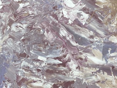 El çizimi akrilik resim. Soyut pastel sanatsal arka plan. Tuval üzerinde akrilik bir tablo. Renkli doku. Bir sanat eserinin parçası. Benekler ve boya lekeleri. Modern Sanat.