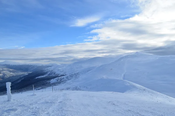 Winter mountains landscape — Stock Photo, Image