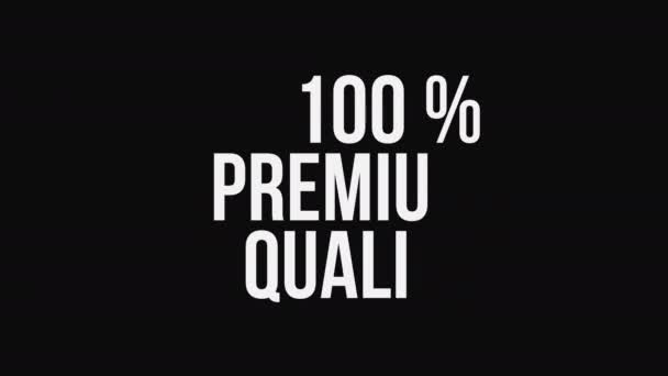 100 Qualità Premium Animazione Motion Graphic Video Use Banner Promozionale — Video Stock