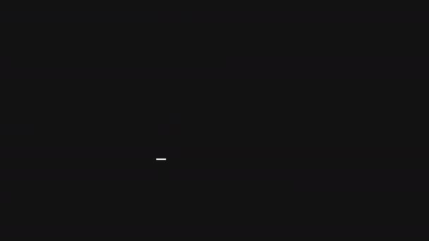 Текстова Цитата Знак Руху Жовтого Кольорового Кадру Графічне Відео Прозорого — стокове відео