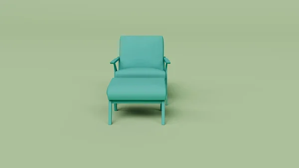 Chair Render Illustration Background — 스톡 사진