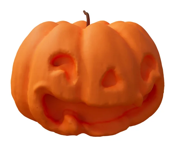 Rendering Halloween Pumpkin Minimal Halloween Background Design Element — Stock Fotó