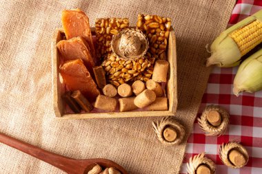 Brezilyalı festa junina tablosu.