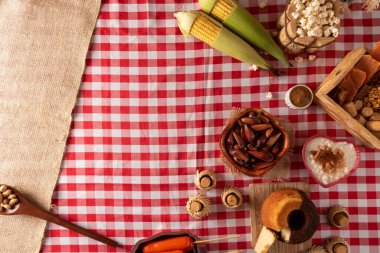 Brezilyalı festa junina tablosu.