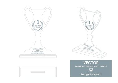 Ödül Vektör Şablonu. Ödül Ayırma Ödülü. Tanınma Ödülü Ödülü.