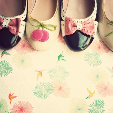 vintage moda ayakkabılar