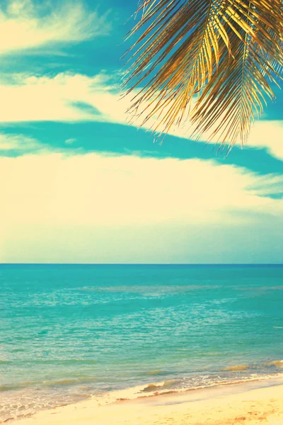 Plaża retro — Zdjęcie stockowe