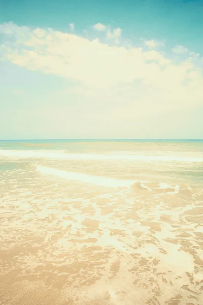 Turquesa praia retro — Fotografia de Stock