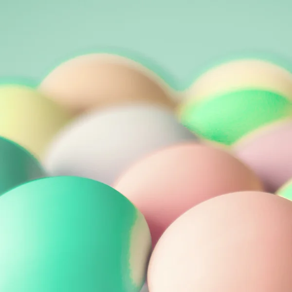 Pastel Easter Eggs — Stock Photo, Image