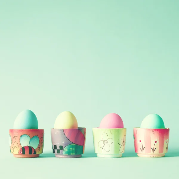 Pastel Easter Eggs — Stock Photo, Image