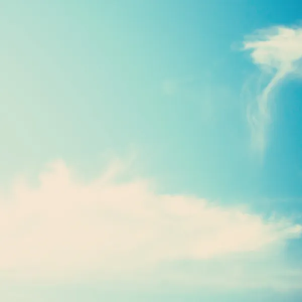 Винтажное закатное небо — стоковое фото