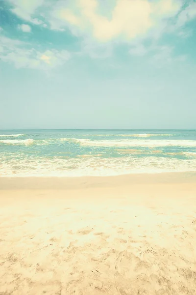 Turchese spiaggia retrò — Stok fotoğraf