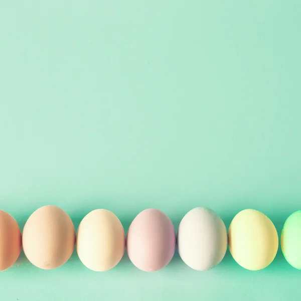 Pastel Easter Eggs — Stock Photo, Image