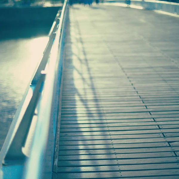 Pont dans le port — Photo