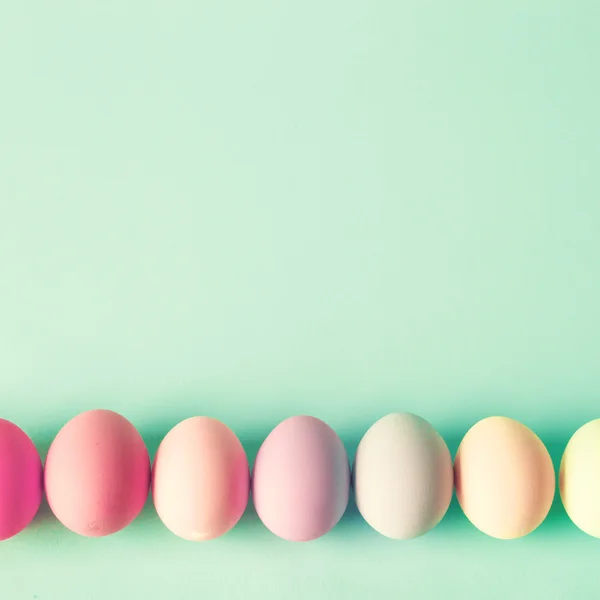 Pastel Easter Eggs — Stock Photo, Image