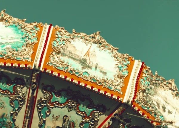 Retro carousel — Stock Photo, Image