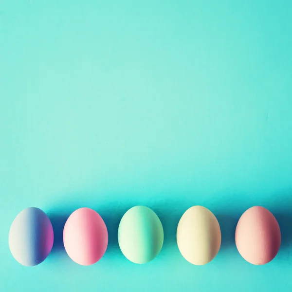 Pastel Easter Eggs — Stock Photo, Image