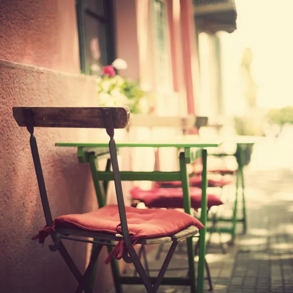 Vintage-Kaffeehaus — Stockfoto