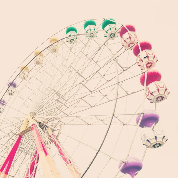 Ferris Wheel. Vintage Carnival — Stock Photo, Image