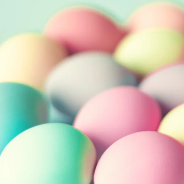 Pastel Easter Eggs — Stock Photo, Image