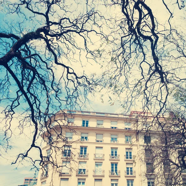 Gebäude in der europäischen Stadt — Stockfoto