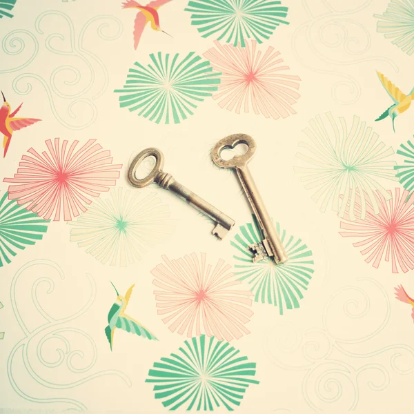Vintage keys — Stock Fotó