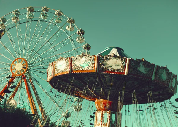 Vintage Ferris Wheel — Stock Photo, Image