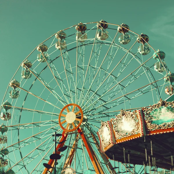 Ruota panoramica vintage — Foto Stock