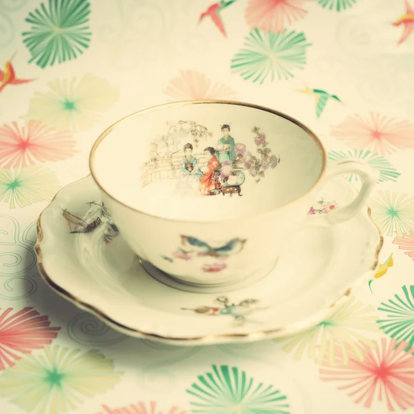 Vintage Tea Cup — Stock Photo, Image