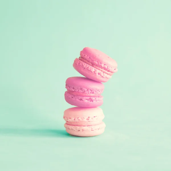 Macaron dolci francesi — Foto Stock