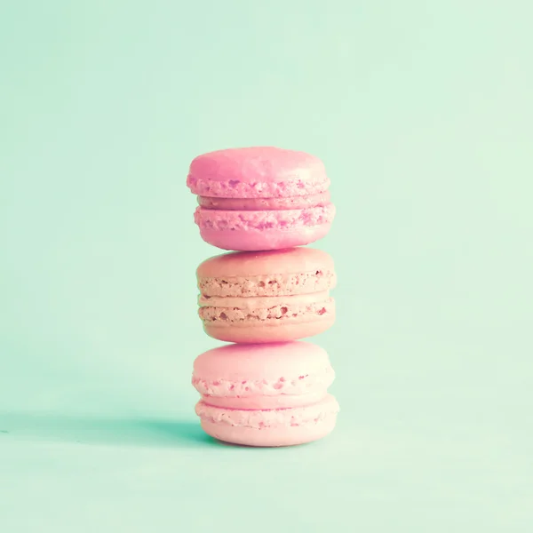 Macaron dolci francesi — Foto Stock