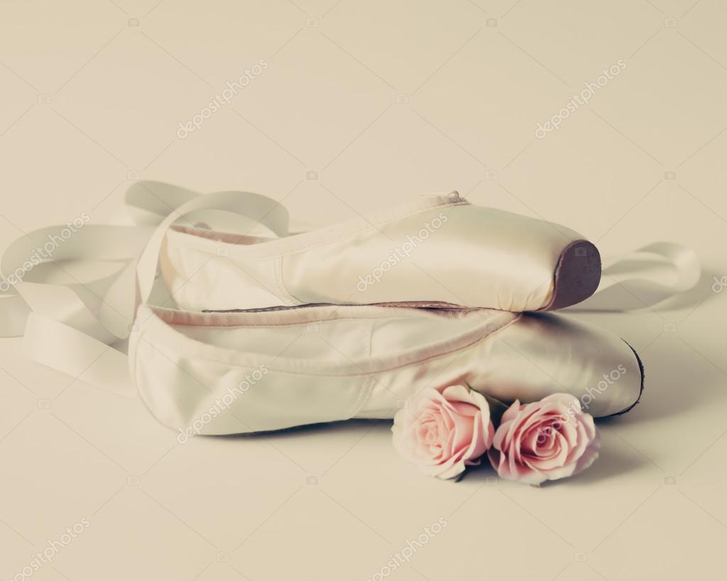 vintage ballet shoes