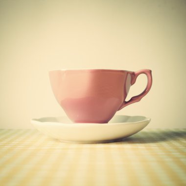 Vintage kahve fincanı