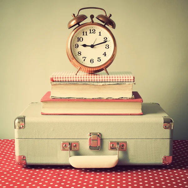 Vintage still life with books — Stock Photo, Image