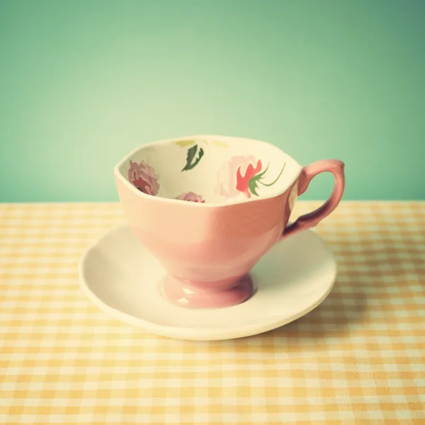 Vintage Kaffeetasse — Stockfoto