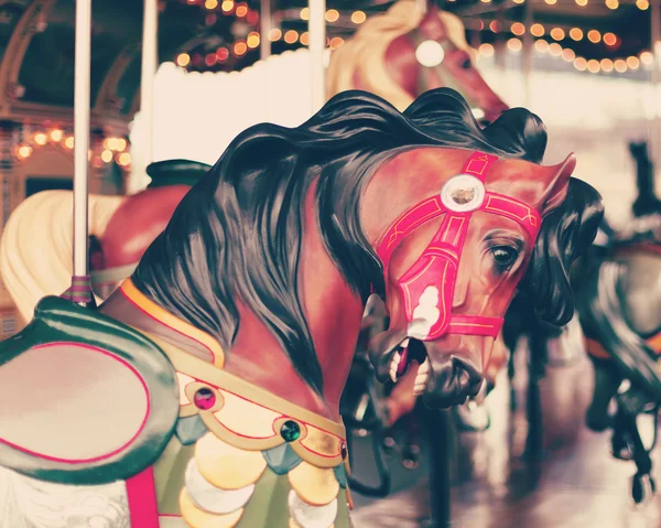 Vintage Carousel Horse — Stock Photo, Image