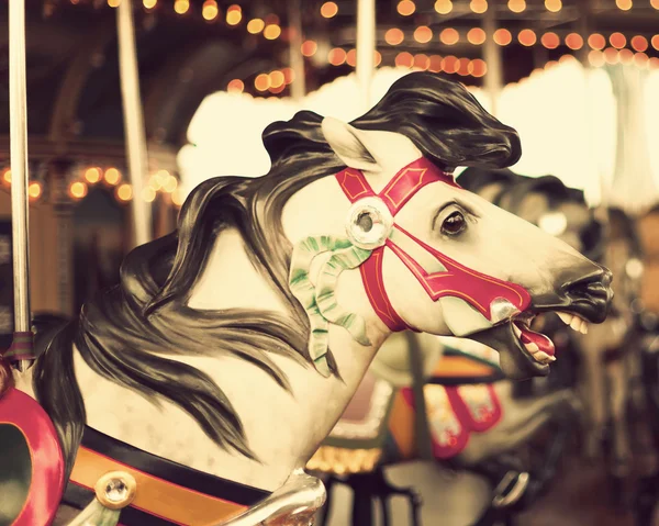 Cheval carrousel vintage — Photo