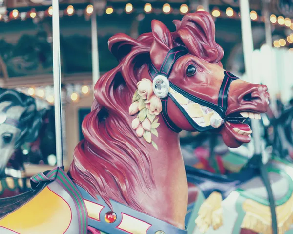 Vintage Carousel Horse — Stock Photo, Image