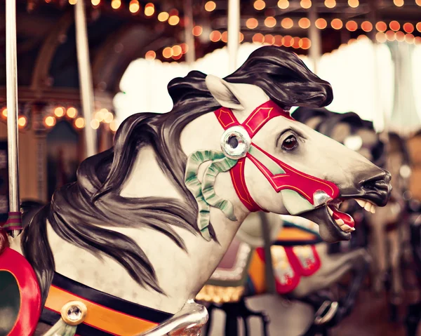 Cheval carrousel vintage — Photo