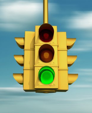 Traffic light  clipart