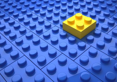 lego oyunu - bu resimde bir 3d render