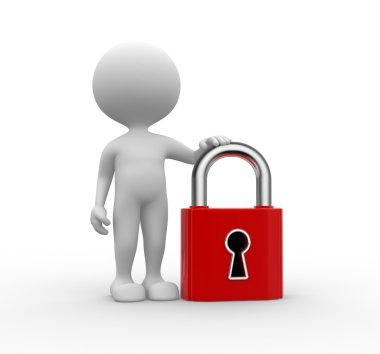 kırmızı asma kilit