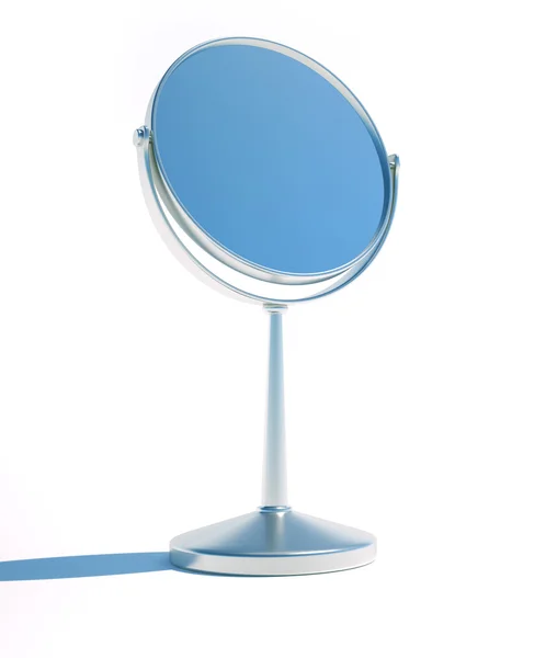 Espelho de beleza redonda — Fotografia de Stock