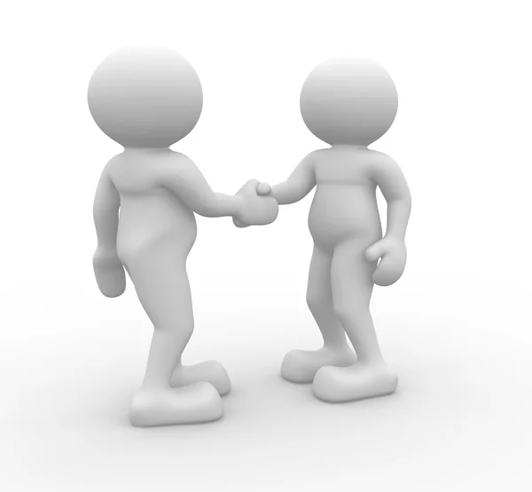 Shaking hands — Stock Photo, Image