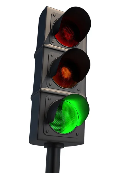 Green light — Stock Photo, Image